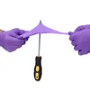 100pcs Purple Disposable Gloves Latex Dishwashing Kitchen Work Rubber Garden Universal for Left and Right Hand in Stock1