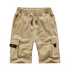 M-8XL Summer Men Shorts Fashion Short Pants Cotton Quality Mens Casual Homme Holiday Beach Cargo 210716