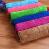 kitchen cleaning dust and tables cloth Coral fleece rags double-layer thick absorbent lint-free