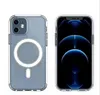 Wireless charging transparent phone cases for iphone 14 14plus 13 pro max 12 min 11 X XR XS 7 8 plus SE case cover