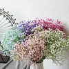 Couronnes De Fleurs Décoratives 1 Pc Artificielle Faux Soie Gypsophile Fleur De Mariage Bouquet Maison Jardin Restaurant Décoration De Haute Qualité