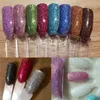 21 Teile/satz 0,2mm Holographische Pulver Zucker Pailletten Feine Glitter UV Gel Polnischen Acryl Nail art Dekorationen