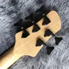 Özel Fly Tereyağı 5 Strings Bas Gitar 9 V Aktif Pikaplar Elektro Gitar