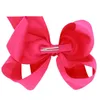 15cm Baby Solid Color Large Ribbon Bowknot Hair Clips Children Girls Hair Accessories Kids Barrettes Party Club Decor