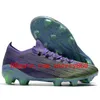 2021 quality mens soccer shoes Ultra 1.2 FG cleas low ankle football boots Tacos de futbol orange