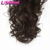 USMEI 32 inches Long curly Claw Clip tail Fake Hair Extensions False Hair Tails Horse Tress Synthetic Hairpieces 2101089711044