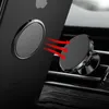 Suporte de anel de telefone Finger Kickstand 360 ° Rotação Metal Stand e Grip para Montagem de carro magnético Compatível com todos os smartphones