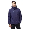 Spring Autumn and Winter Hot Style Men's Three-in-one Jacket Outdoor Sports Removable Hooded Jackets 2131