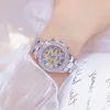 Armbanduhren Full Diamant Womens Uhr Marken Mode Carter Quarz Gold Frauen Wasserbeständige Wild Damen Armbanduhren