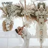 Natural Dried Flower Arrangement Pampas Grass Reed Flower Row DIY Wedding Props Backdrop Decor Arch Flower Wall Customizable 229021737108