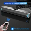 Altavoces D6, barra de sonido con cable USB e inalámbrico, Bluetooth, cine en casa, Radio FM, barra de sonido envolvente, PC, TV, altavoz, ordenador