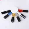 100 pz / lotto 5ml Black atomizzatore nero bottiglie di spruzzo mini bottiglia di profumo con ugello colorato SampleHigh Qty