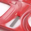 الجبهة كأس المياه والعتاد لوحة وحدة التحكم المركزية ذراع مربع ثقب المفتاح غطاء تقليم ل جيب رانجلر jk غير محدود 11-17 3pc الأحمر