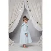 30% Silk 70% Cotton Super Quality Toddler Girls Pajama Dress Beautiful Comfortable Sleep Clothes 210619