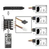 Xiwai 4 Ports Hard Disk Control System Intelligent Management HDD SSD Power Switch With PCI Bracket Computer Cables & Connectors