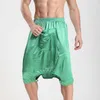 Herenhuis Vijfpunt Broek Fashion Hip Hop Open Crotch Shorts Nachtclub Stage Dans Metroseksuele Cool Shorts 210720