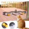 Cat Toys Interactive Toy Suction Cup Track Ball Pet Window Adsorption Glass Plastic Sucker Funny Educational