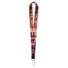 10st / lot J2521 Anime Phone Lanyard Keychain Lanyards för Keys Badge ID Fashion Neckrems Tillbehör Gåvor