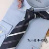 Bow Slipsar Mäns Fritidsverksamhet Trend 7cm Hand Slips Polyester Jacquard Stripe Suit Shirt Tillbehör Tillverkarens Spot Drop