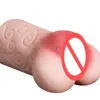 Masturbatori maschili Coppa Vagina artificiale Morbida Gola profonda Realistici Anali Softs Giocattoli sessuali in silicone per uomini