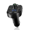 Bluetooth FM Transmitter Kit for Car Wireless RadioTransmitter Cars Adapter Dual USB Charging Port