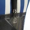 Förvaringspåsar 28 * 10 * 20cm Fällbara Baddräkt Toalettartiklar Bag Zip Arrangör Oxford för Stripe Tyg Resor / Bad / Gym Utomhus handväska