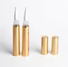 100pcs 5ml Gold Cuticle Oil Pen Twist Empty Nail Care Lip Gloss Containers Tube 2ml 4ml 5ml Gold Cuticle Oil Pen with Brush SN