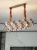 Подвесные лампы роскошные хрустальные люстра для гостиной спальни эль -лобби висят лампы современный минималистский