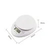 1-5000 جرام الوزن الإلكتروني التوازن المطبخ مكونات الغذاء مقياس عالية الدقة أداة قياس الوزن الرقمي RRB11757