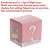 Nouvelle boîte Mystery Box Fidget Toy cadeaux Jouets Antistress Jouets pour enfants Adultes Random Met dans 1-2pcs Assurez-vous que chaque boîte a la même valeur