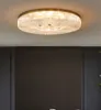 2021 Taklampa Brass Luxury Chandleiers Sovrum Round Room Master Belysning Living