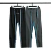 6 Main Line Streamer Stitching Straight Pants Ential Mens and Womens Casual High Street Terry Trousers Men Drawstring Loose Pant5249525