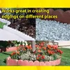 Molde de bloco de bordas de tijolo, molde para cercas de jardim, canteiro de flores, decoração, concreto, lago, cerca, pátio idílico, outros edifícios 298b