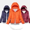 Lightweight Padded Jacket's Spring Hooded Ultralight Quilted Coat för varm vinter Nedrockar Ljuspuffer 211013