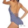 Badkläder Womenone Piece Tankini Plus Storlek Badkläder Kvinnor Svart Halter Hot Monokini Baddräkt Skjut upp Baddräkt Sexig Hög Midja Bodysuit