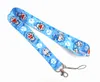 Cartoons Anime Cat Lanyard For Keychain ID Card Pass Gym Mobile Phone USB Badge Holder Key Ring Accessories