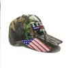 Camouflage Trump 2024 Ball Hat Baseball Caps US Flag Maga Sun Visor Party Hats ZZA3303