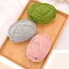 1PC 100g/roll Thick Thread Crochet Cloth Yarn Hand-woven Knitting Crochet Wool For Hand Knitting Bag Cushion Carpet Y211129