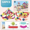 Magnetische sticks bouwstenen kits kinderen educatief speelgoed voor kinderen magnetische speelgoed bakstenen