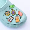 Soft PVC Cartoon Croc Shoe Charm Lady Hot Selling Products For Kids