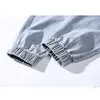 Nowe luźne dżinsy męskie spodnie męskie prosta konstrukcja wysokiej jakości przytulne uczniowie Dopasowania Codziennie Casual Proste Dżinsowe Spodnie S-5XL Y0927