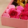 Романтический день Святого Валентина подарки золотая фольга роза цветок творческий праздник подарок подарок коробка мыло цветок пара вечеринка благополучно подарок rrf12465