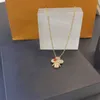 Senhoras floral diamante pingente colar com caixa na moda cristal bling jóias unisex rua festa charme corrente presente requintado neckla233d