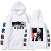 Unisex Harajuku Anime Outono Inverno Homens Mulheres Tóquio Ghoul Kaneki Impressão Hoodie Loog Manga Sueter Y211118