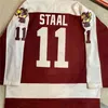 Vin402000 Movie jerseys 10 JON HOWSE 11 Petes Staal 23 Adam Essien Peterborough Peters shabby hockey jersey Custom Any Number and Name