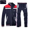 Spring Autumn Men Tracksuits Polo Sweatshirts Horse embroidery Jogger Sporting Suit Mens sportswear Set Plus Size M-2XL 23ss Sports and leisure