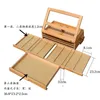 Art Adjustable Artist Beech Wooden Tabletop Sketch Box Easel 3-Drawer Portable 660 S2