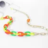 Punk Metal Sunglasses Eyeglasses Chain Gold Color Reading Glasses Chain Cord Holder Lanyard Strap Necklace
