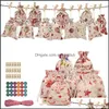 Forniture per feste festive Casa Gardentree Hanging Small Cloth Calendario dell'Avvento Borsa regalo Decorazioni natalizie amate dai bambini A8169 Drop