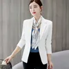 Femmes à manches longues BLAZER BLAZER BLAZER DOMAINES OL MINIM SLIM OUTTH POUVOIR FEMME Femelle Outwat Wear Jacket New Blazer Feminino x0721